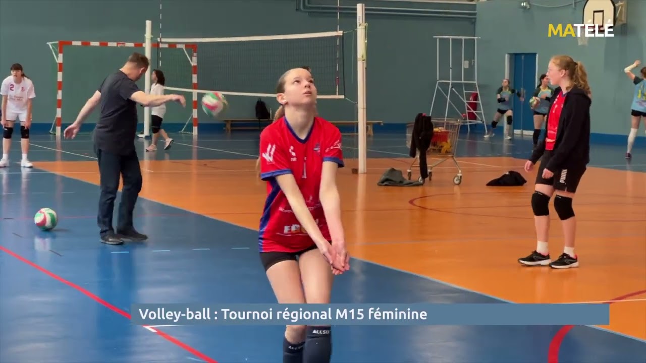 VOLLEYBALL Tournoi régional M15 féminine MATÉLÉ