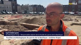PATRIMOINE : Les fouilles du parvis de la Basilique#6 – 4ème zone